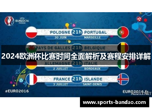 2024欧洲杯比赛时间全面解析及赛程安排详解